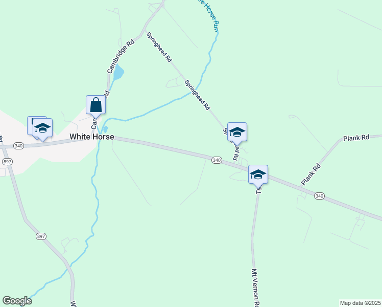map of restaurants, bars, coffee shops, grocery stores, and more near 5731 Old Philadelphia Pike in Gap