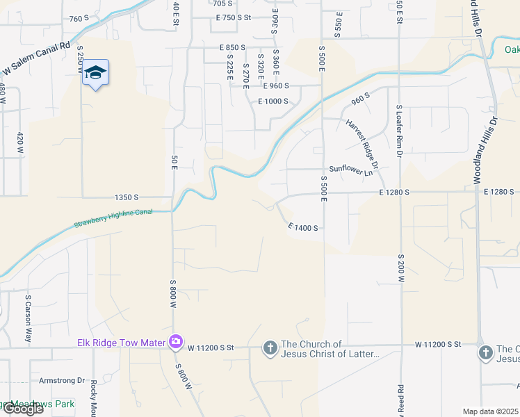 map of restaurants, bars, coffee shops, grocery stores, and more near 334 East Selman Ridge Drive in Salem