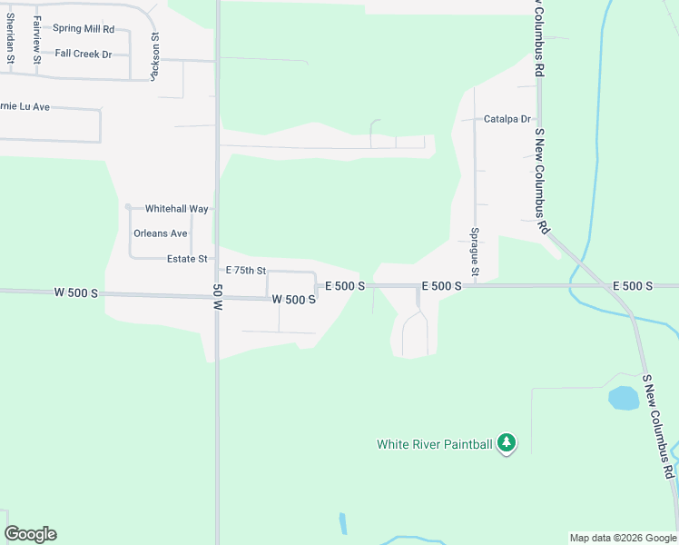 map of restaurants, bars, coffee shops, grocery stores, and more near 40 East 500 South in Anderson