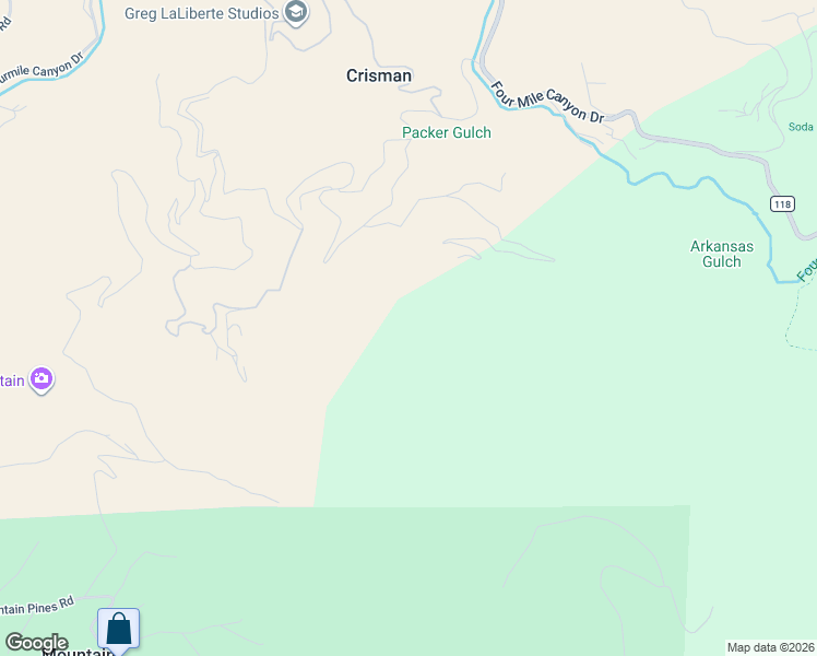 map of restaurants, bars, coffee shops, grocery stores, and more near 1099 Alaska Road in Boulder