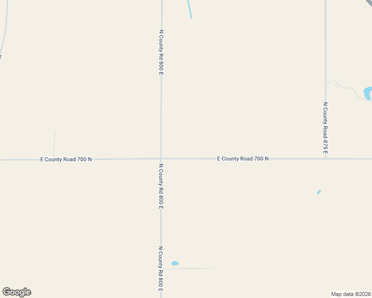 map of restaurants, bars, coffee shops, grocery stores, and more near 8001-8745 East County Road 700 North in Losantville