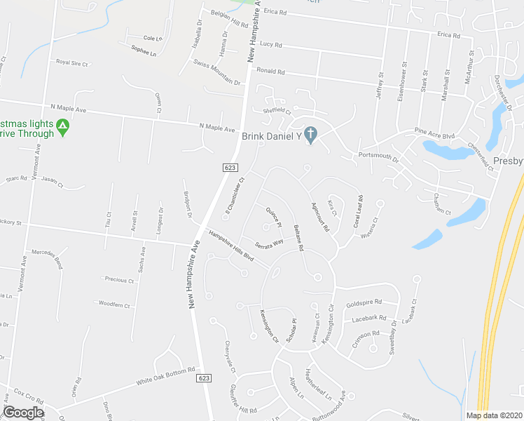 map of restaurants, bars, coffee shops, grocery stores, and more near 1507 Quince Place in Toms River