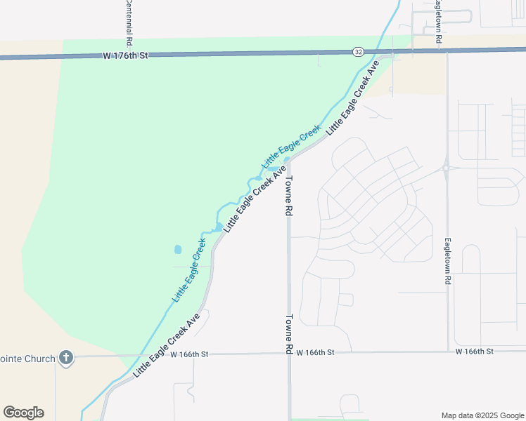 map of restaurants, bars, coffee shops, grocery stores, and more near 17045 Little Eagle Creek Avenue in Westfield