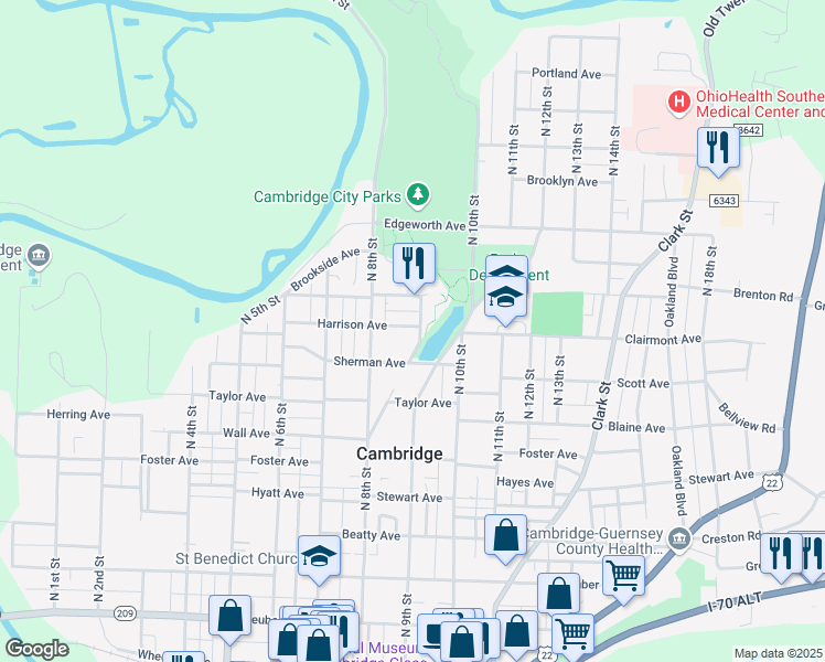 map of restaurants, bars, coffee shops, grocery stores, and more near 818 Harrison Avenue in Cambridge