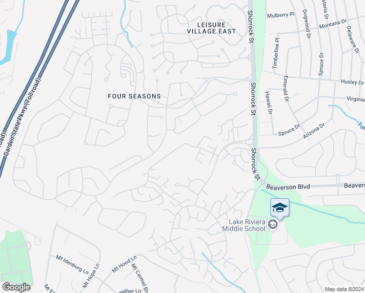 map of restaurants, bars, coffee shops, grocery stores, and more near 888A Inverness Court in Lakewood