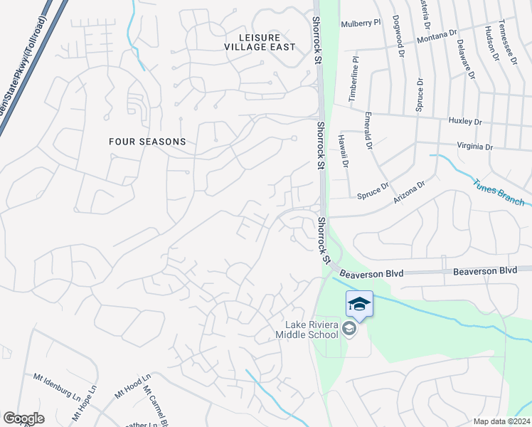 map of restaurants, bars, coffee shops, grocery stores, and more near 832A Inverness Court in Lakewood
