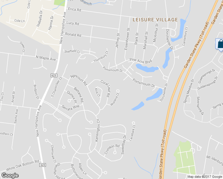 map of restaurants, bars, coffee shops, grocery stores, and more near 2368 Coral Leaf Road in Toms River