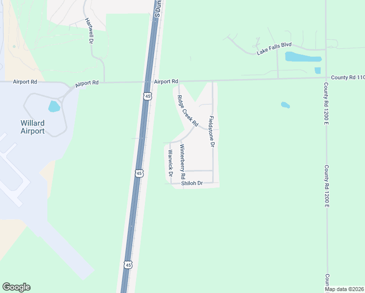 map of restaurants, bars, coffee shops, grocery stores, and more near 1403 Winterberry Drive in Savoy