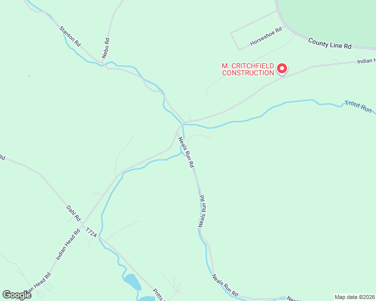 map of restaurants, bars, coffee shops, grocery stores, and more near 115 Neals Run Road in Champion