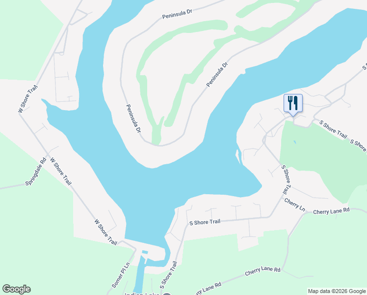 map of restaurants, bars, coffee shops, grocery stores, and more near 1451 Peninsula Drive in Central City