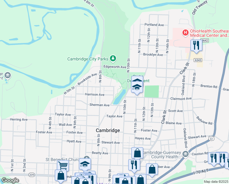 map of restaurants, bars, coffee shops, grocery stores, and more near 818 Harrison Avenue in Cambridge