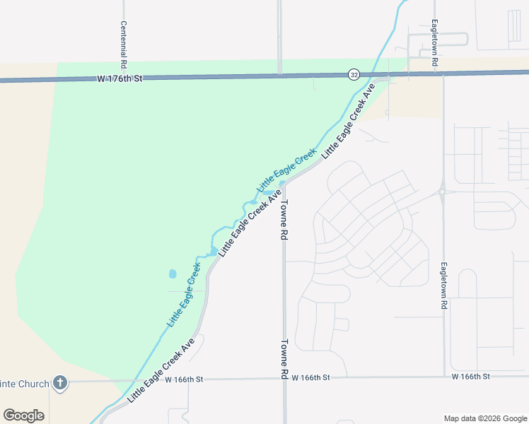map of restaurants, bars, coffee shops, grocery stores, and more near 17123 Little Eagle Creek Avenue in Westfield