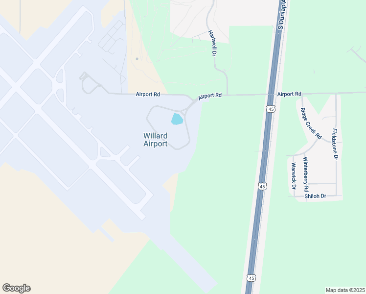 map of restaurants, bars, coffee shops, grocery stores, and more near Airport Road in Savoy