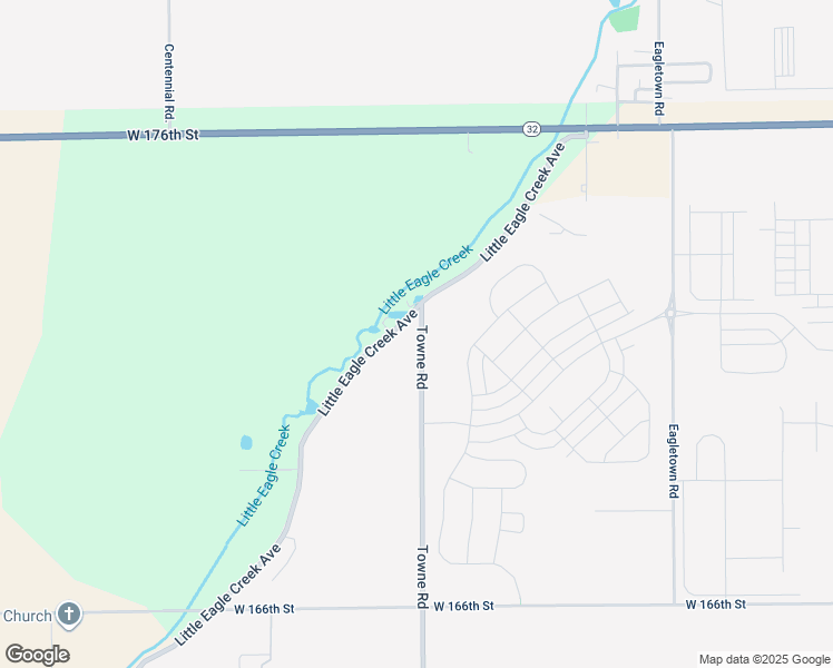 map of restaurants, bars, coffee shops, grocery stores, and more near 17128 West 24th in Westfield