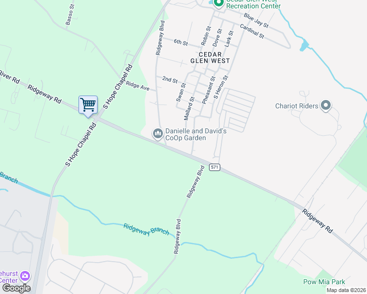 map of restaurants, bars, coffee shops, grocery stores, and more near 3674 Ridgeway Rd in Manchester Township