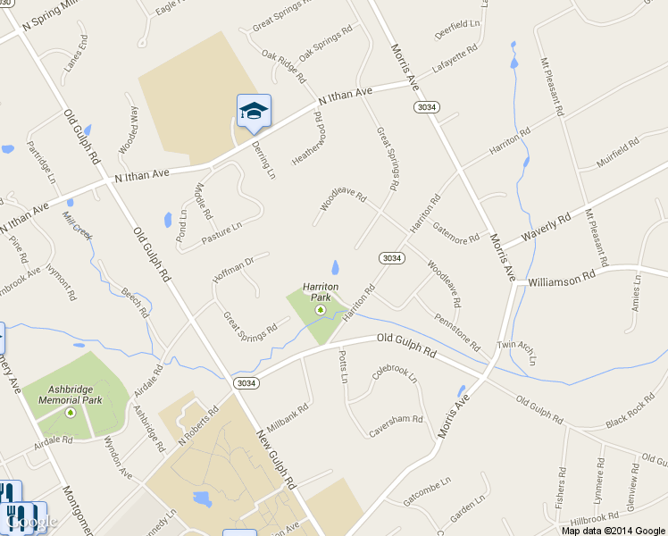 map of restaurants, bars, coffee shops, grocery stores, and more near 600 Great Springs Rd in Bryn Mawr