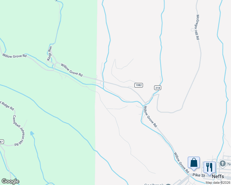 map of restaurants, bars, coffee shops, grocery stores, and more near 65751 West Echo Road in Bellaire