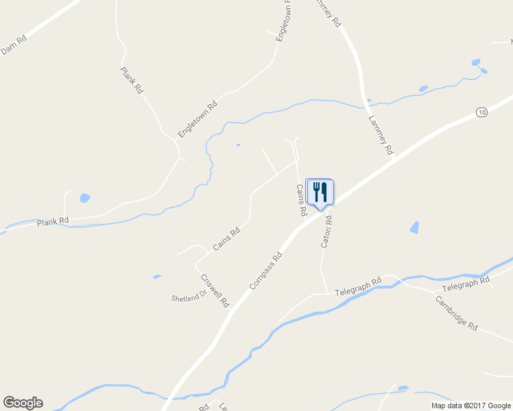 map of restaurants, bars, coffee shops, grocery stores, and more near 133 Cains Road in Honey Brook