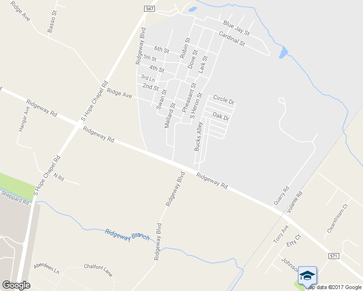 map of restaurants, bars, coffee shops, grocery stores, and more near 3642 Ridgeway Road in Manchester Township