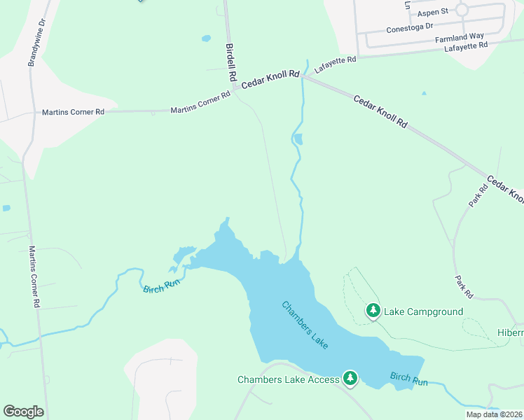map of restaurants, bars, coffee shops, grocery stores, and more near 1553 Birdell Road in Coatesville