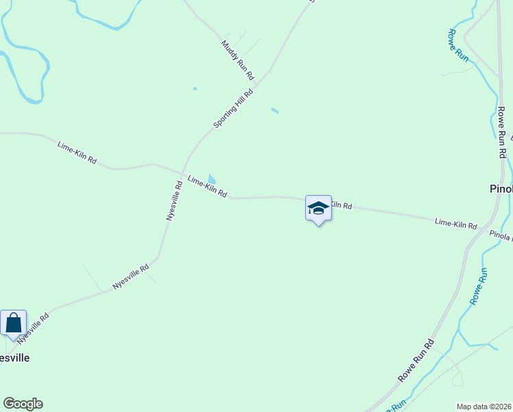 map of restaurants, bars, coffee shops, grocery stores, and more near 2798 Lime-Kiln Road in Chambersburg