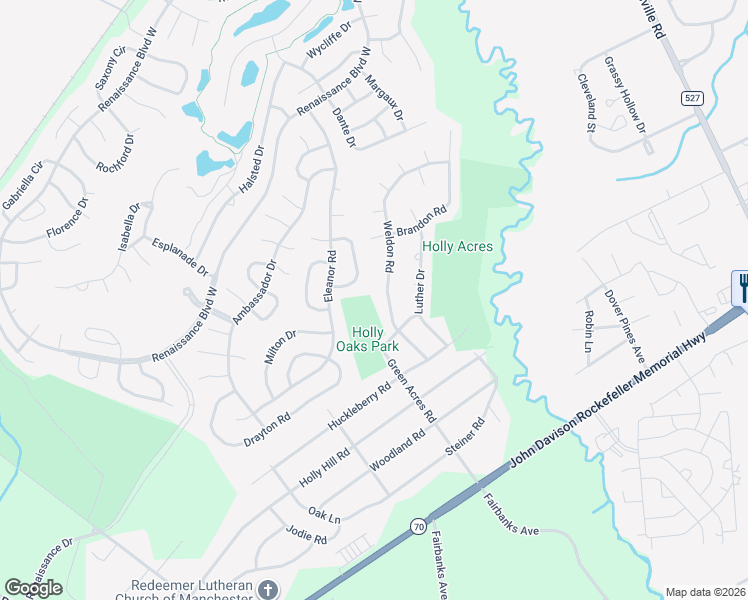 map of restaurants, bars, coffee shops, grocery stores, and more near 10 Comiche Court in Manchester Township