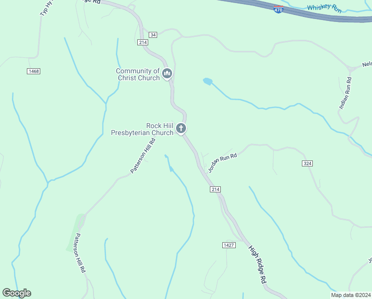 map of restaurants, bars, coffee shops, grocery stores, and more near 56244 Bellaire-High Ridge Road in Bellaire