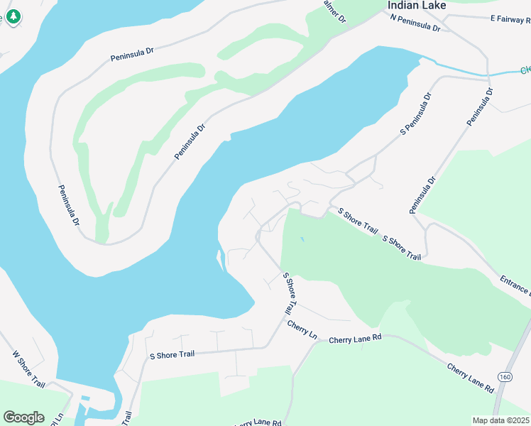 map of restaurants, bars, coffee shops, grocery stores, and more near 616 South Shore Trail in Central City
