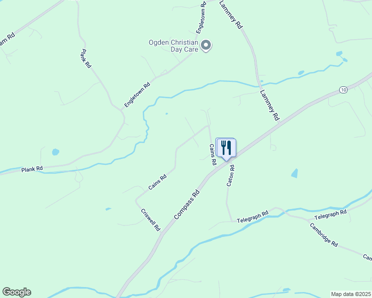 map of restaurants, bars, coffee shops, grocery stores, and more near 133 Cains Road in Honey Brook