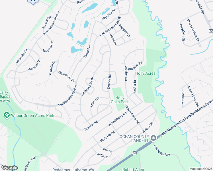 map of restaurants, bars, coffee shops, grocery stores, and more near 79 Eleanor Road in Manchester Township