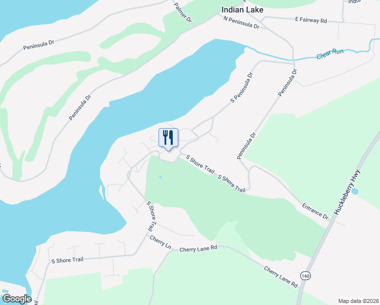 map of restaurants, bars, coffee shops, grocery stores, and more near 10 South Shore Trail in Central City