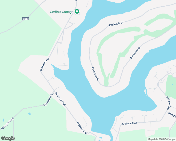 map of restaurants, bars, coffee shops, grocery stores, and more near 1309 Peninsula Drive in Central City