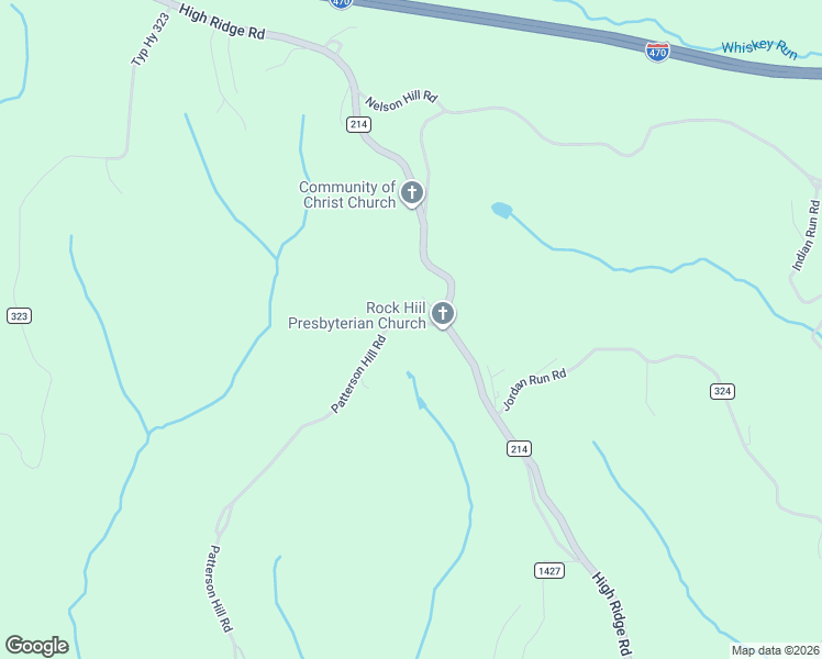 map of restaurants, bars, coffee shops, grocery stores, and more near 65920 Patterson Hill Road in Bellaire