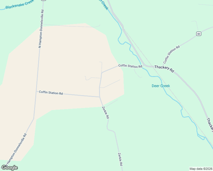 map of restaurants, bars, coffee shops, grocery stores, and more near 7444 Grayson Drive in Springfield