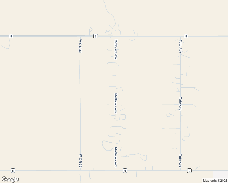map of restaurants, bars, coffee shops, grocery stores, and more near 2629 Mathews Avenue in Fort Lupton
