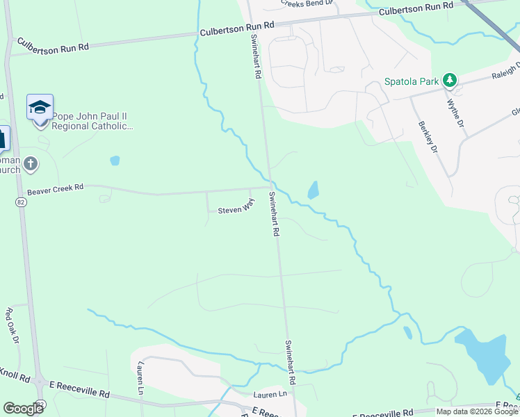 map of restaurants, bars, coffee shops, grocery stores, and more near 24 Steven Way in Coatesville