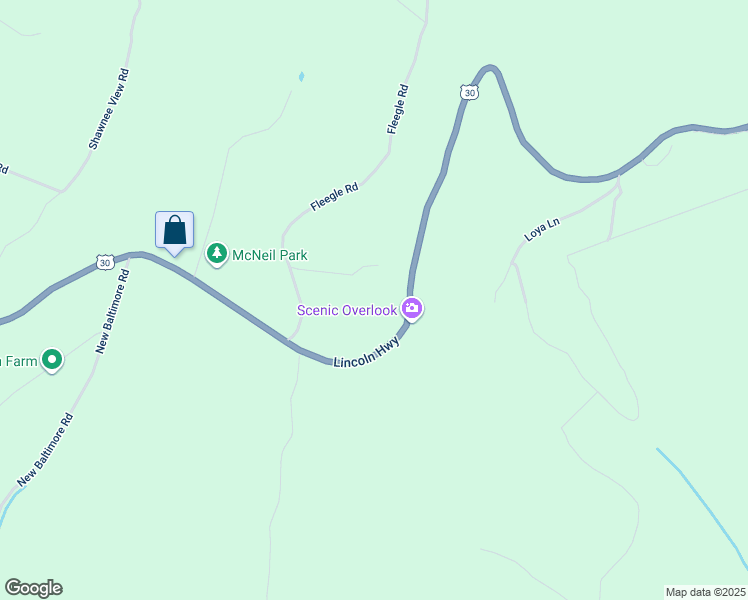 map of restaurants, bars, coffee shops, grocery stores, and more near 165 Lookout Lane in Central City