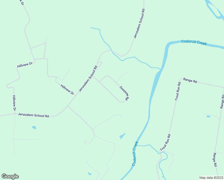 map of restaurants, bars, coffee shops, grocery stores, and more near 50 Donrene Road in Mount Wolf