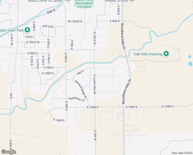 map of restaurants, bars, coffee shops, grocery stores, and more near 762 East 1020 South in Salem