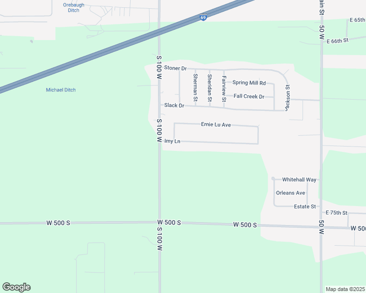 map of restaurants, bars, coffee shops, grocery stores, and more near 831 Imy Lane in Anderson