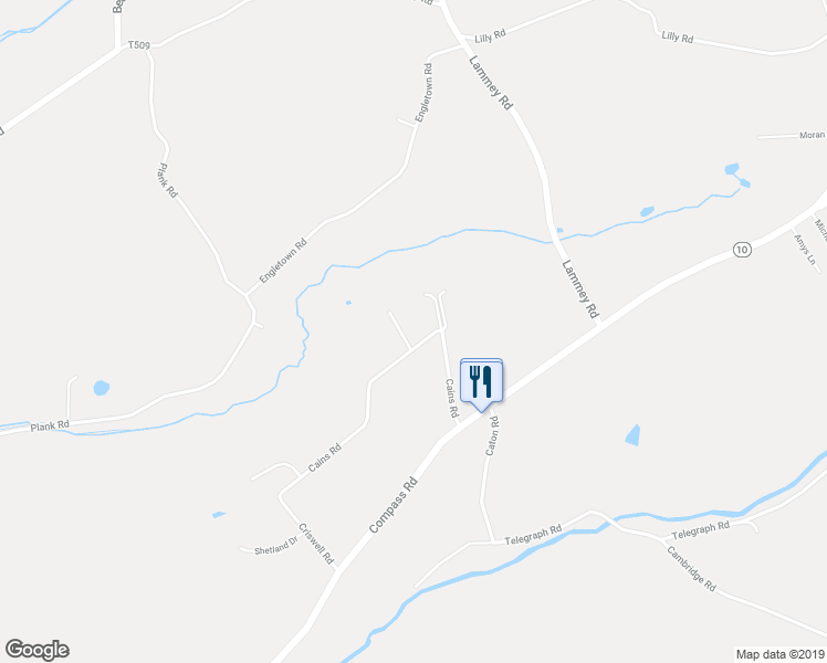 map of restaurants, bars, coffee shops, grocery stores, and more near 100 Bo Bee Drive in Honey Brook