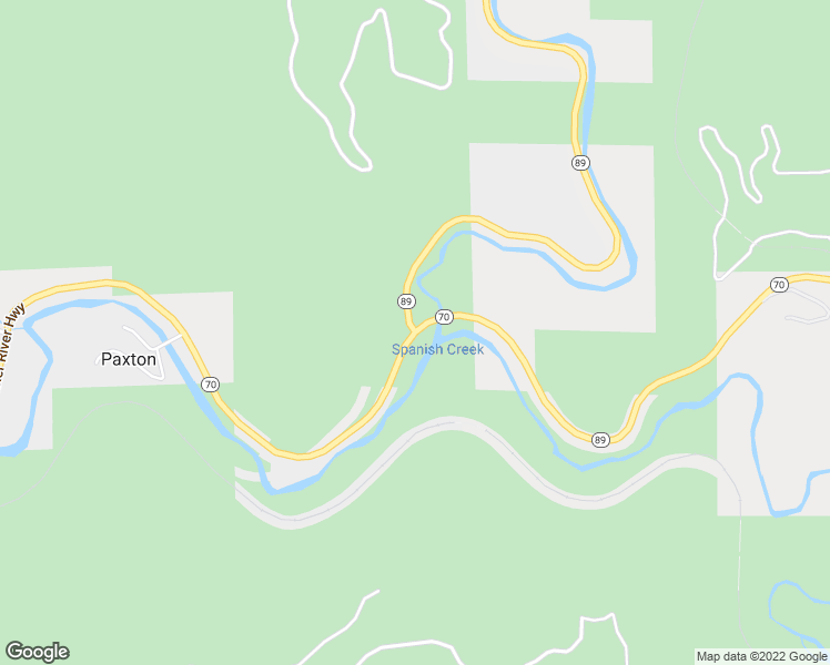 map of restaurants, bars, coffee shops, grocery stores, and more near 28580 California 70 in Crescent Mills
