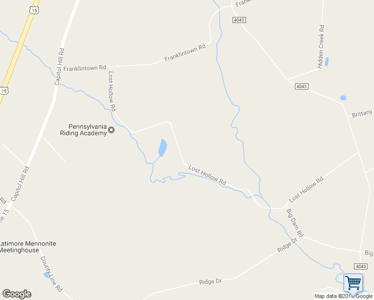 map of restaurants, bars, coffee shops, grocery stores, and more near 184 Lost Hollow Road in Dillsburg