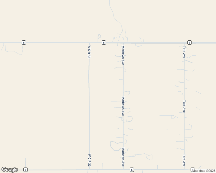 map of restaurants, bars, coffee shops, grocery stores, and more near 2629 Mathews Avenue in Fort Lupton