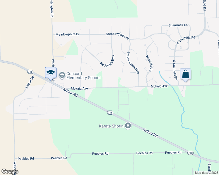 map of restaurants, bars, coffee shops, grocery stores, and more near 850 Cartwright Court in Troy