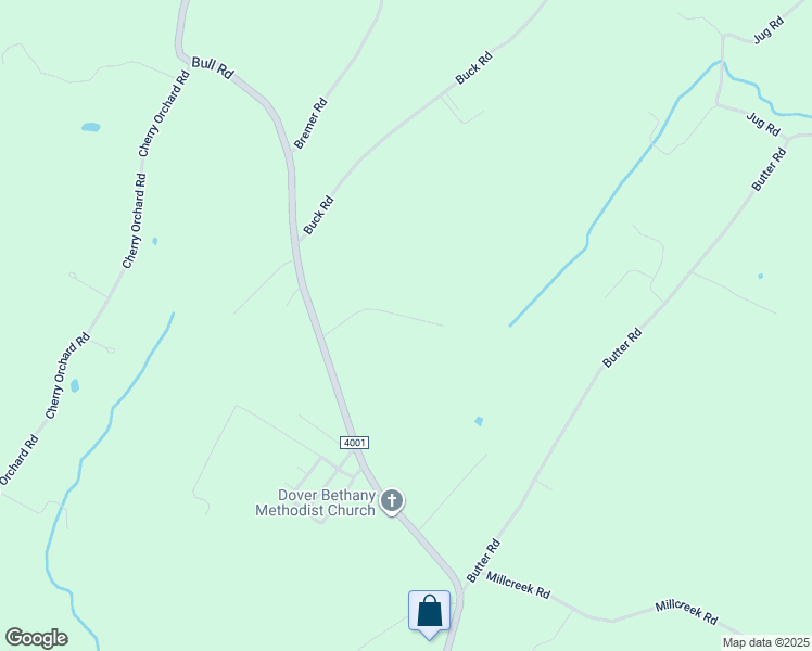map of restaurants, bars, coffee shops, grocery stores, and more near 110 Vida Lane in Dover
