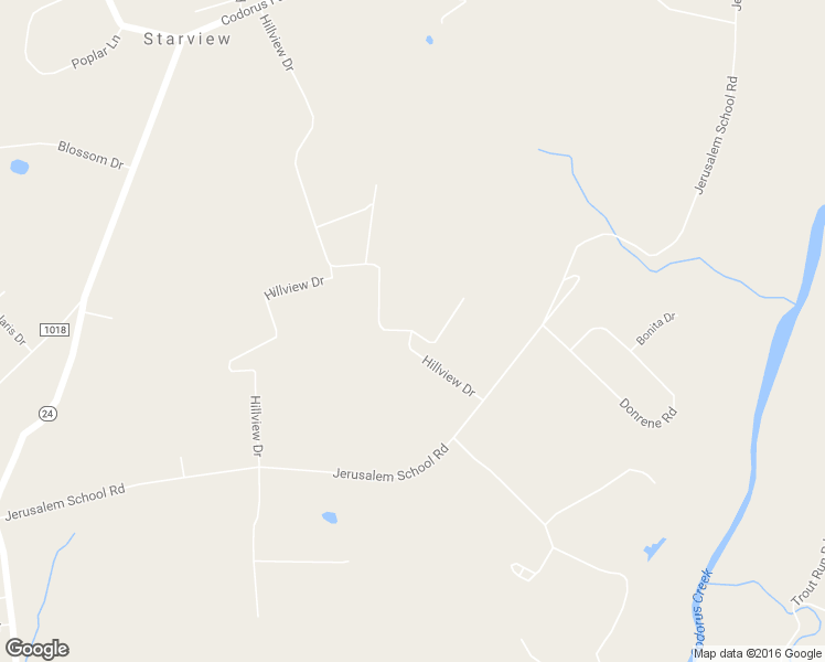 map of restaurants, bars, coffee shops, grocery stores, and more near 149 Hillview Drive in Mount Wolf