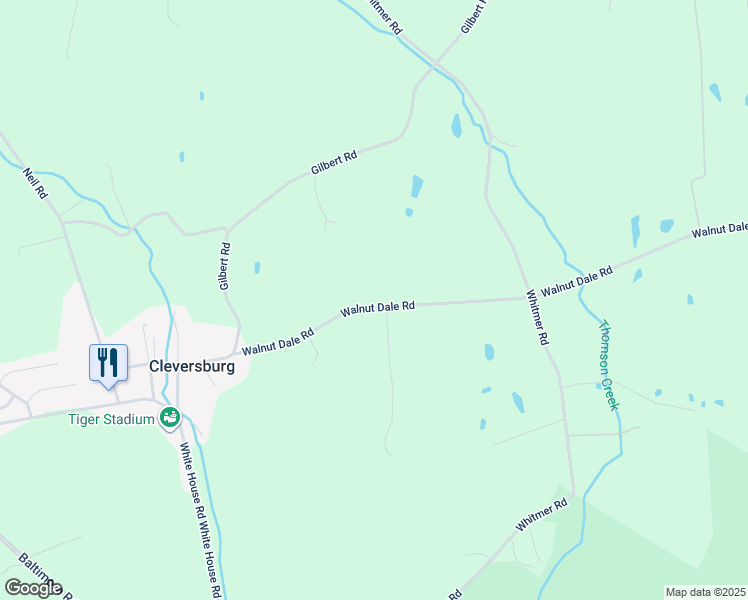 map of restaurants, bars, coffee shops, grocery stores, and more near 54 Walnut Dale Road in Shippensburg