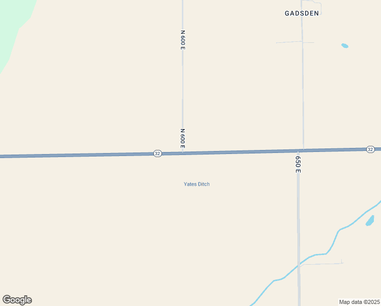 map of restaurants, bars, coffee shops, grocery stores, and more near 6010 Indiana 32 in Lebanon