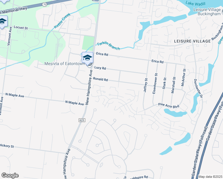 map of restaurants, bars, coffee shops, grocery stores, and more near 534 Dartmoor Court in Lakewood